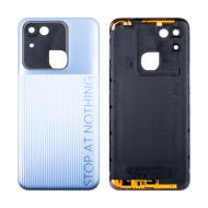 Задняя крышка для Tecno Spark Go 2022 (KG5m) <серебристый>