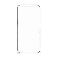 Защитное стекло для Apple iPhone 16 Pro Max (2,5D/закаленное, матовое, полная наклейка) <черный>