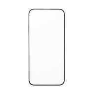 Защитное стекло для Apple iPhone 15 (2,5D/полная наклейка) <черный>
