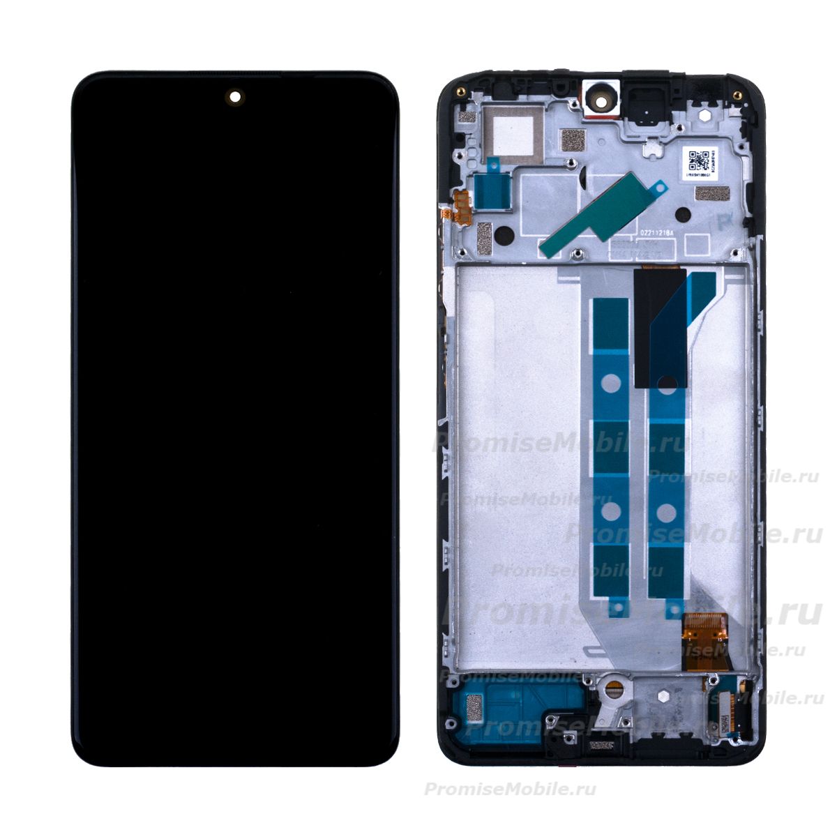 Дисплей для Xiaomi 2201116PG модуль в сборе с тачскрином <черный> (оригинал SP) ― 