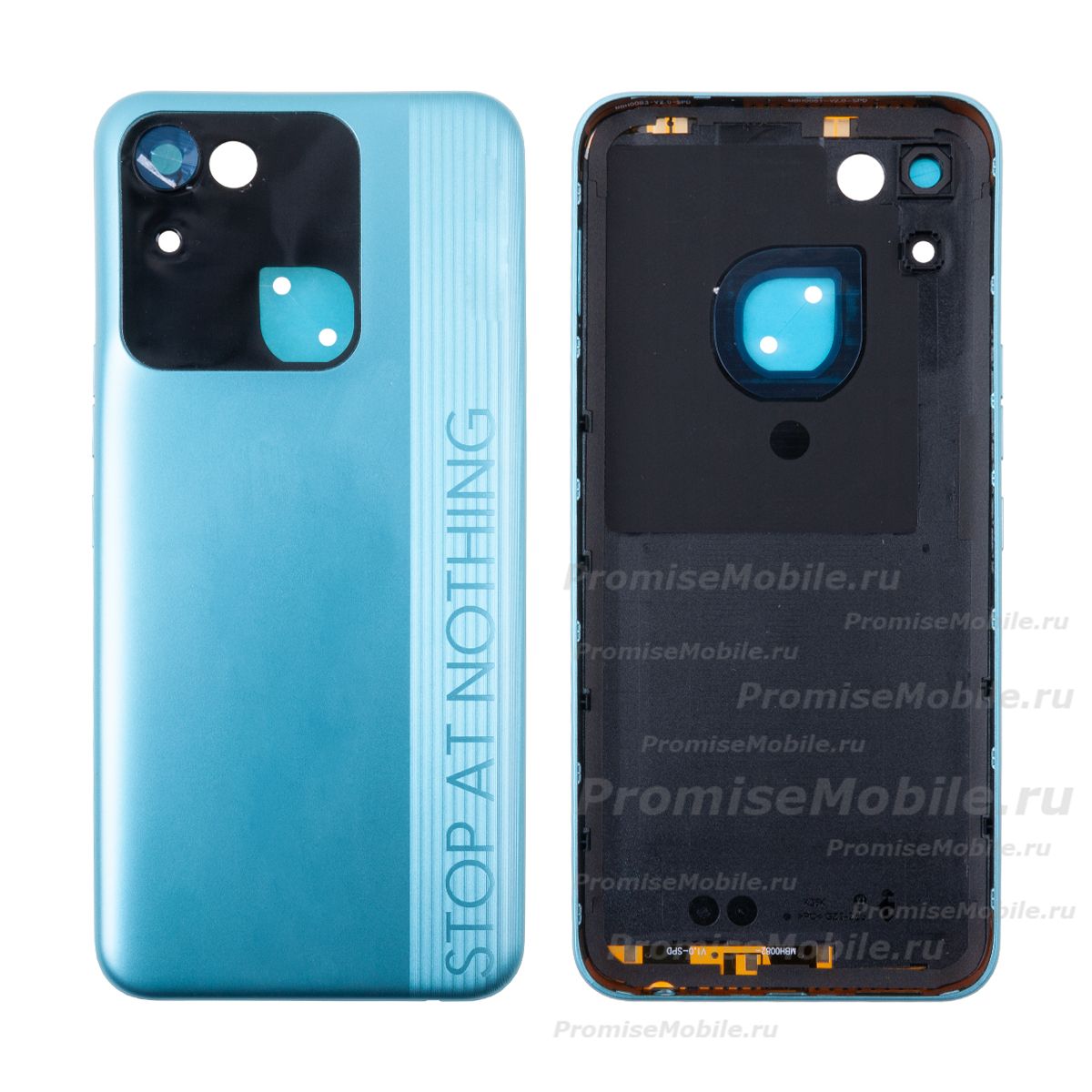 Задняя крышка для Tecno Spark 8C (KG5n) <бирюзовый> ― 