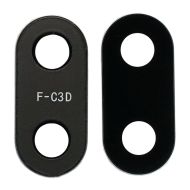 Стекло камеры для Xiaomi Redmi 6A <черный>