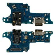 Плата нижняя для Samsung SM-A025F (Galaxy A02s) на системный разъем, разъем гарнитуры и микрофон