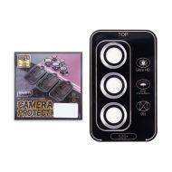 Защитное стекло линзы камеры для Samsung SM-S926B (Galaxy S24 Plus) (комплект 3 шт.) <серый>