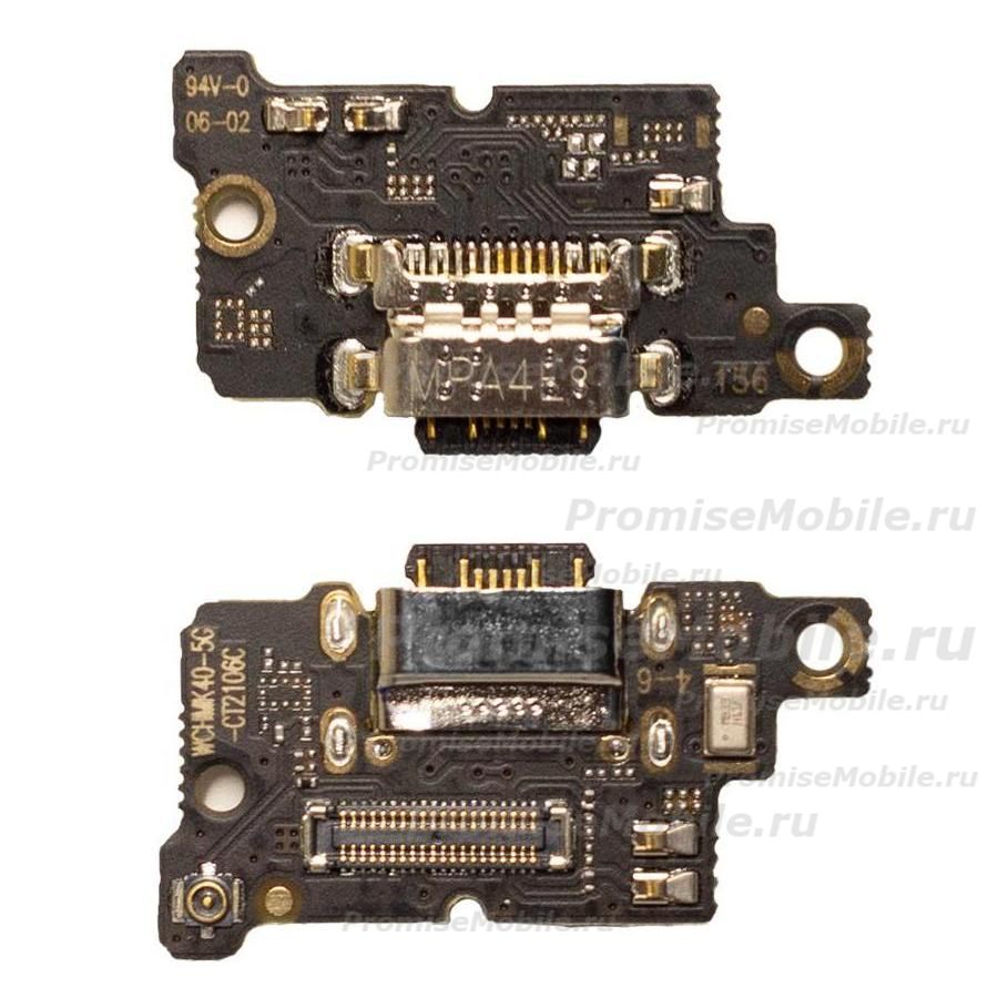 Плата нижняя для Xiaomi M2012K11G системный разъем и микрофон ― 