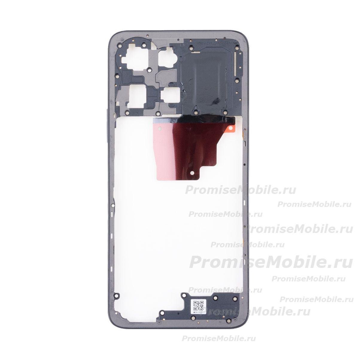Средняя часть корпуса для Huawei Honor X6a <черный> ― 