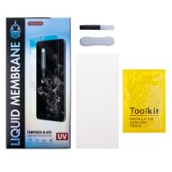 Защитное стекло для Samsung SM-S928B (Galaxy S24 Ultra) (2.5D/UV комплект-клей, лампа) в блистере