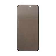 Защитное стекло для Apple iPhone 15 Pro Max (закаленное, полное покрытие, антишпион) <черный>