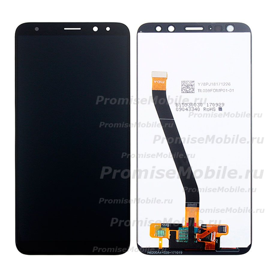 Дисплей для Huawei Mate 10 Lite в сборе с тачскрином <черный> ― 