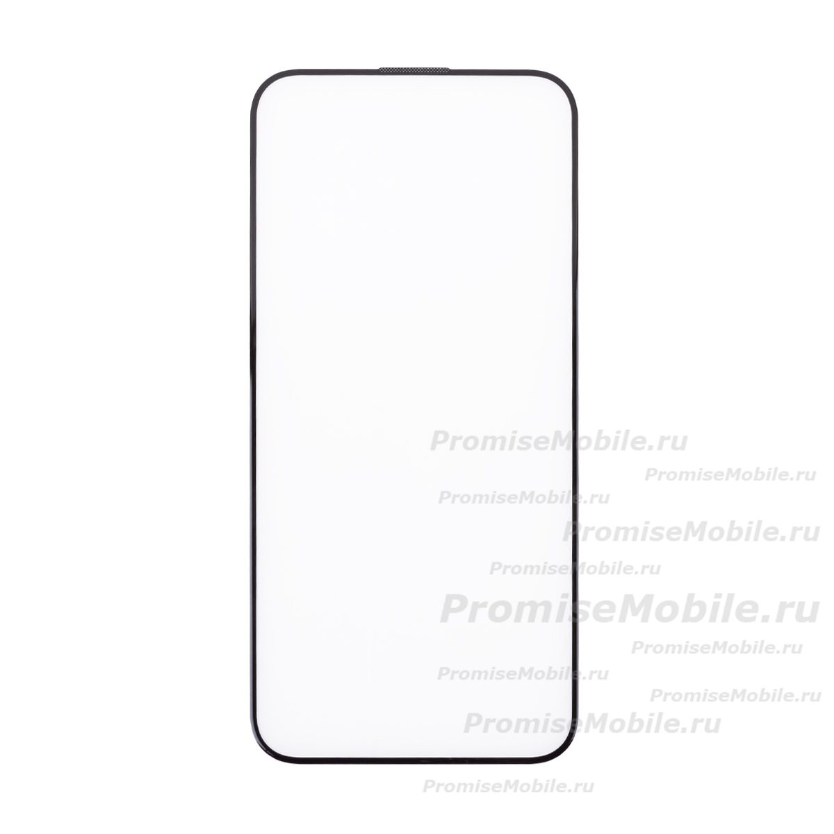 Защитное стекло для Apple iPhone 15 Pro Max (2,5D/с сеткой динамика) <черный> ― 