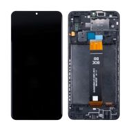 Дисплей для Samsung SM-A022F (Galaxy A02) модуль в сборе с тачскрином <черный> (супер премиум)
