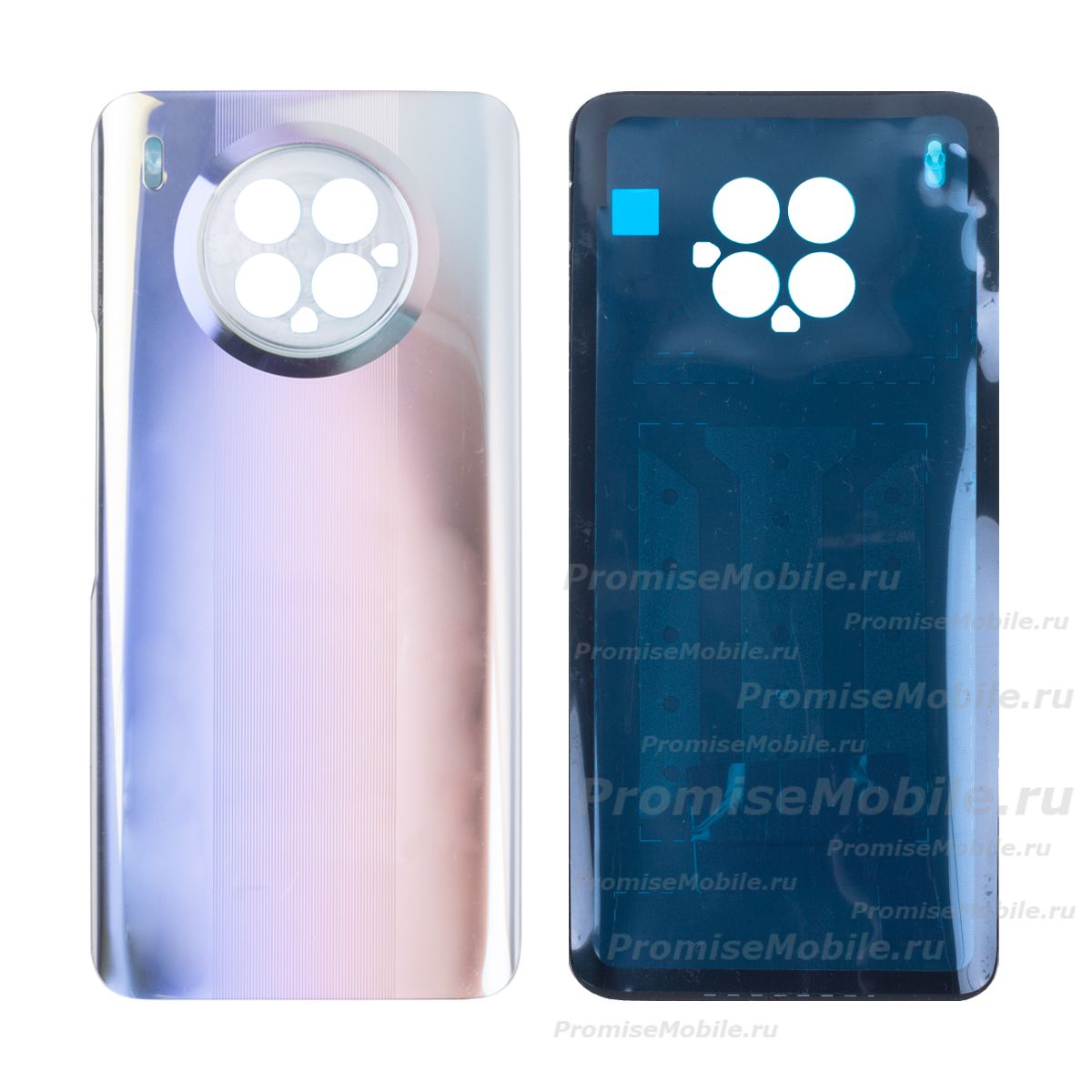 Задняя крышка для Honor 50 Lite (NTN-LX1) <серебро> ― 