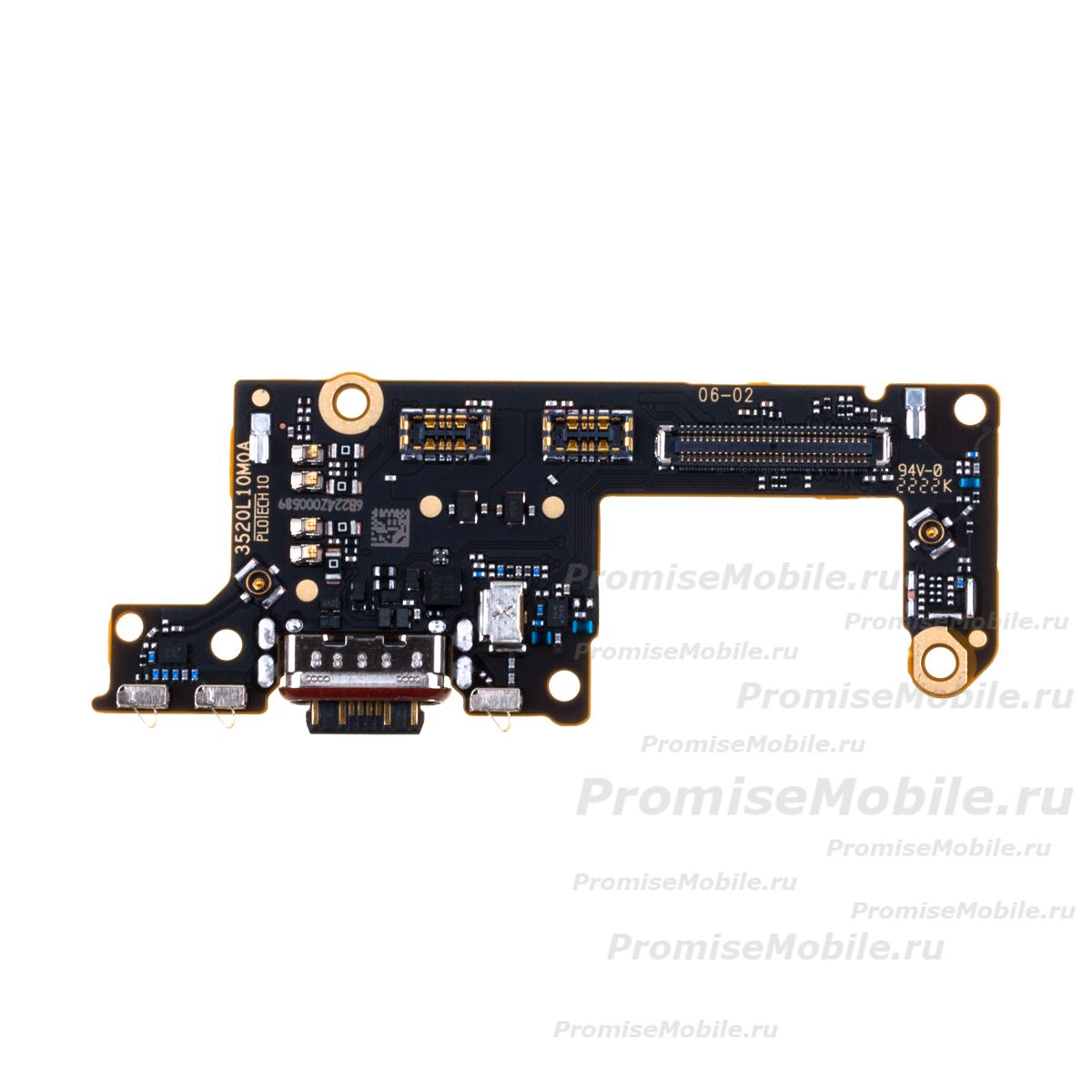 Плата нижняя для Xiaomi 21121210G на системный разъем, микрофон ― 