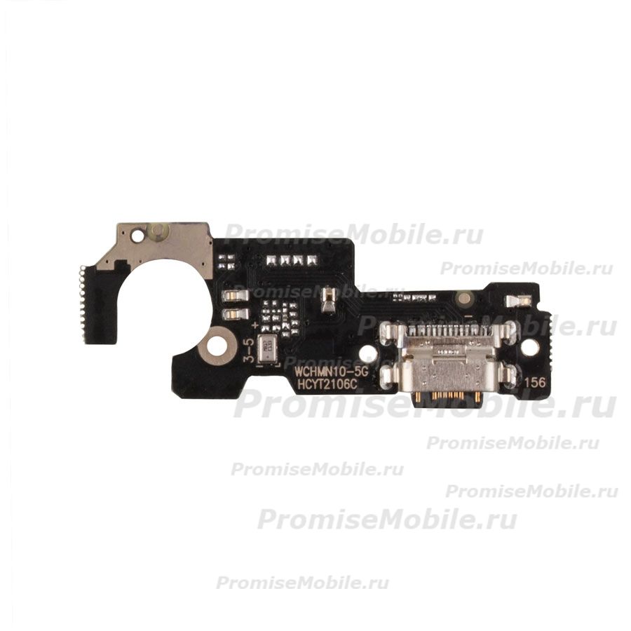 Плата нижняя для Xiaomi M2103K19Y на системный разъем и микрофон ― 