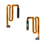 Шлейф для Samsung SM-M127F (Galaxy M12) на отпечаток пальца <черный>