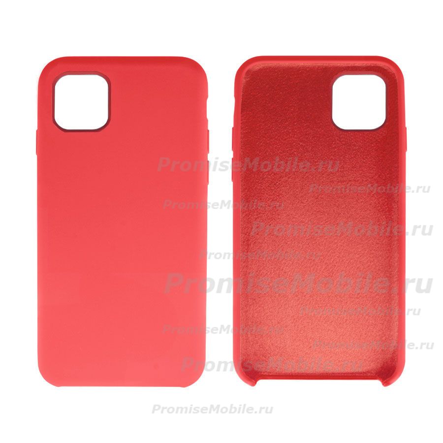 Чехол для Apple iPhone 13 mini PromiseMobile силиконовый Soft Touch <красный> ― 