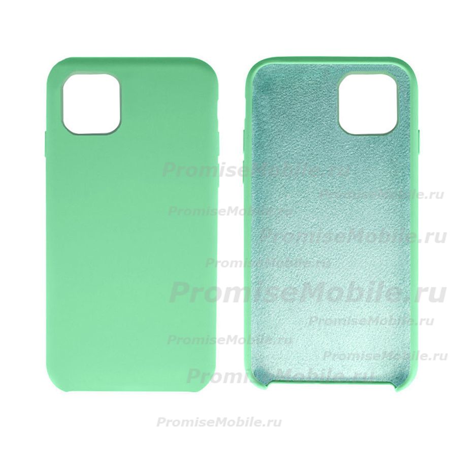 Чехол для Apple iPhone 13 Pro Max PromiseMobile силиконовый Soft Touch <мятный> ― 