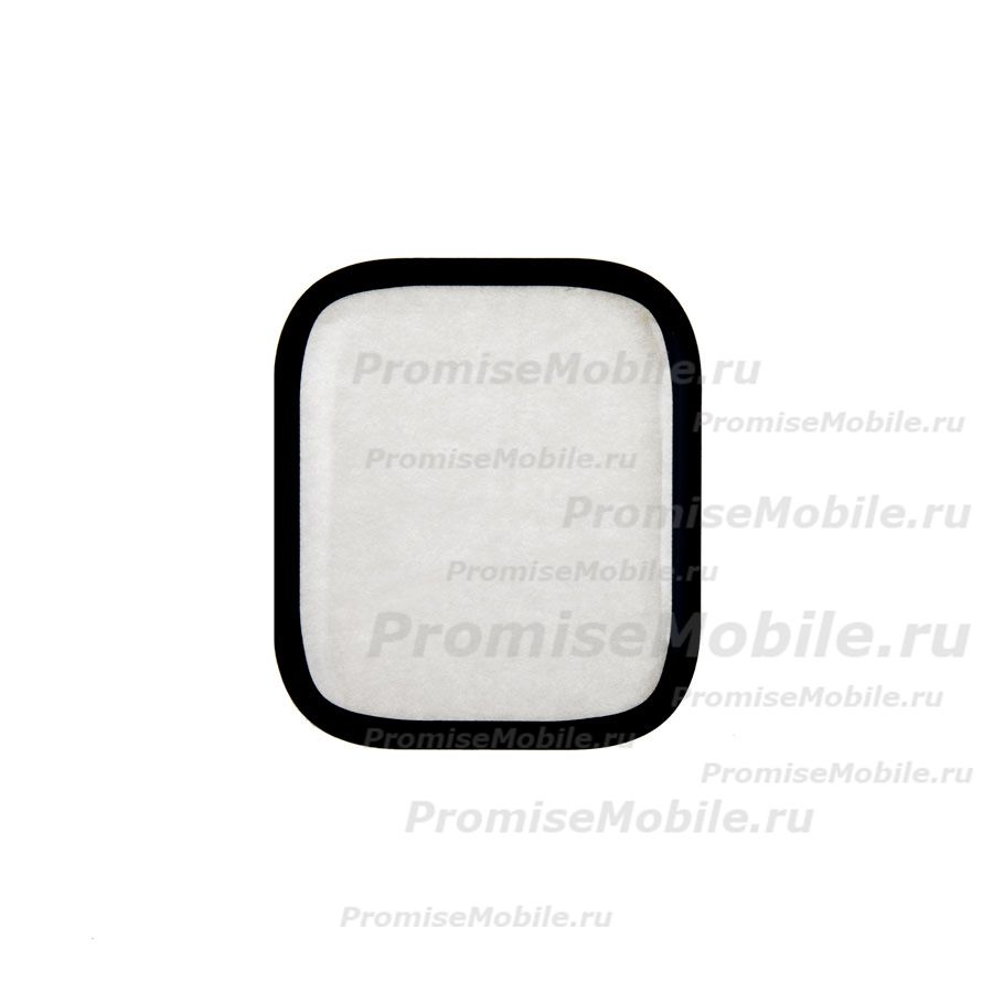 Защитная пленка для Apple Watch Series 7 (41 mm) (полное покрытие, силикон) <черный> ― 
