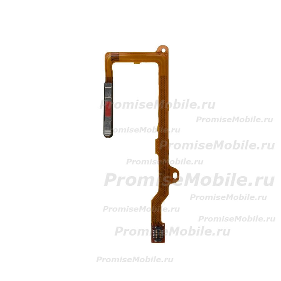 Шлейф для Huawei P40 Lite на отпечаток пальца <черный> ― 