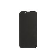 Защитное стекло для Apple iPhone 14 (закаленное, полное покрытие, антишпион) <черный>