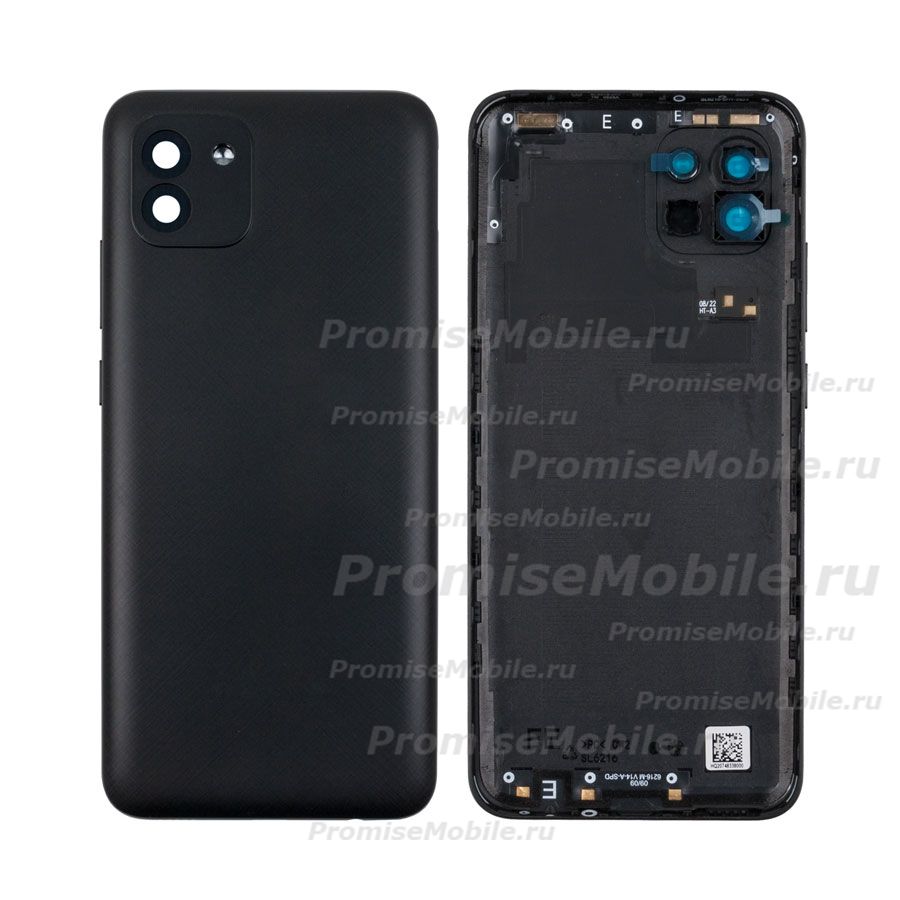 Задняя крышка для Samsung SM-A035F (Galaxy A03) <черный> ― 