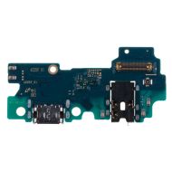 Плата нижняя для Samsung SM-A225F (Galaxy A22) на системный разъем, разъем гарнитуры и микрофон (оригинал)