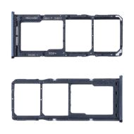 Лоток sim-карты для Samsung SM-M325F (Galaxy M32) и карты памяти <черный>